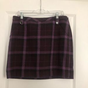 Cute purple Loft skirt!